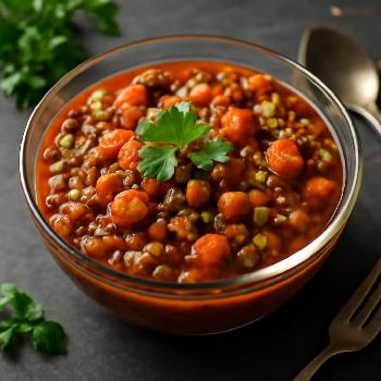 Chili de Lentilles aux Légumes: Une Recette Saine et Satiétante