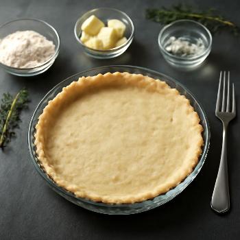 Croûte à Tarte Sans Gluten Simple à Base de Farine de Riz