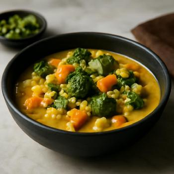 Curry de Légumes au Lait de Coco (Sans Noix)