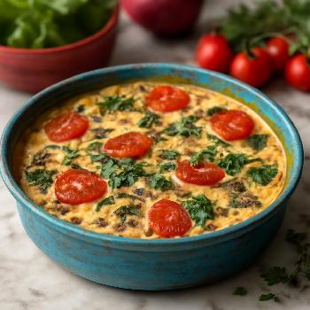 Frittata Individuelle aux Légumes
