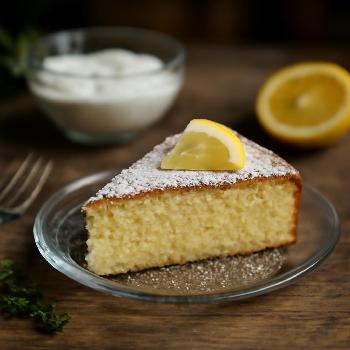 Gâteau au Yaourt et Citron (Sans Gluten)
