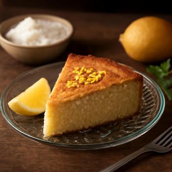 Gâteau Paléo Citron Coco