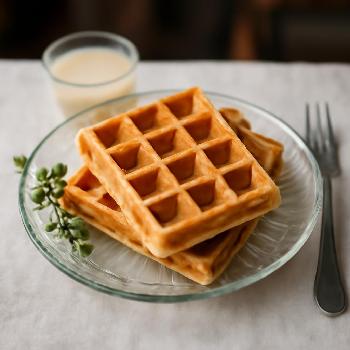 Gaufres Végétaliennes Croustillantes et Moelleuses