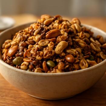 Granola Croustillant aux Noix (Faible en Sodium)