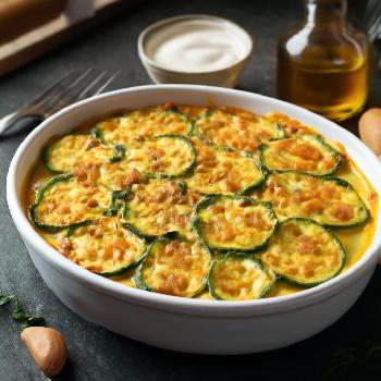 Gratin de Courgettes au Parmesan Keto
