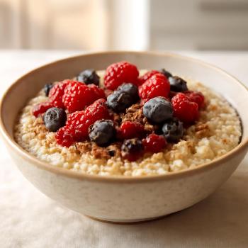 Porridge d'Avoine aux Fruits Rouges & Graines