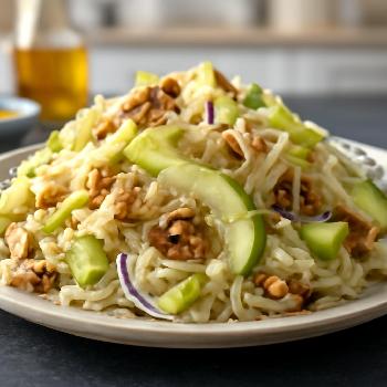 Salade de Choucroute Croquante aux Pommes et Noix