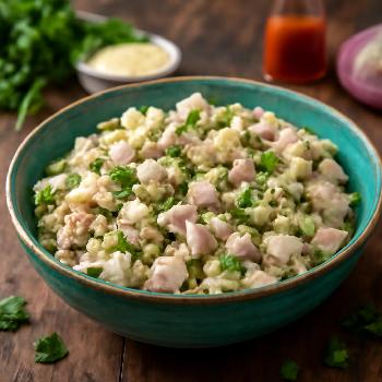 Salade de Poulet Faible en Glucides: Un Déjeuner Délicieux et Sain