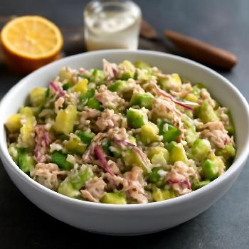 Salade de thon crémeuse Whole30 à la mayonnaise maison