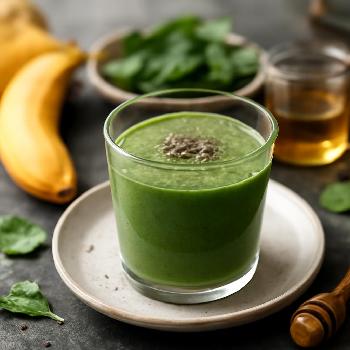Smoothie Banane et Épinards sans Gluten