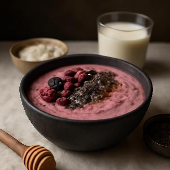 Smoothie Calcium et Fruits Rouges pour la Grossesse