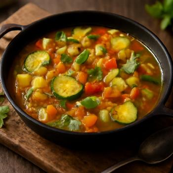 Soupe aux Légumes Minceur et Volumineuse