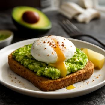 Toast à l'Avocat et Oeuf Poché Paléo