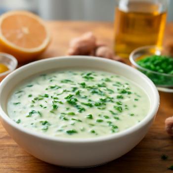 Vinaigrette Crémeuse au Kéfir et aux Herbes