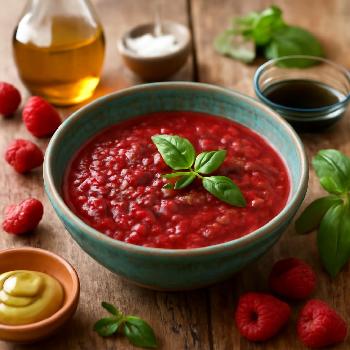 Vinaigrette Framboise-Basilic Whole30