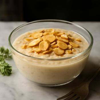 Blanc-Manger Médiéval aux Amandes et Épices
