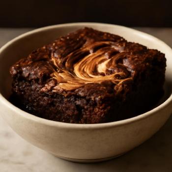 Brownies Fondants au Beurre de Cacahuète Sans Gluten