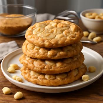 Cookies décadents aux noix de macadamia et chocolat blanc