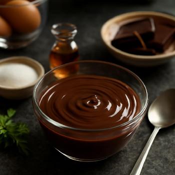 Crème Anglaise au Chocolat