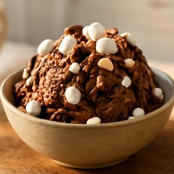 Crème Glacée Rocky Road Maison