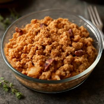Crumble aux Pommes et aux Noix Sans Gluten
