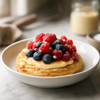Danoise aux Fruits Rouges et Crème Pâtissière: Un Dessert Élégant