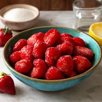 Fraises Brillantes Glacées