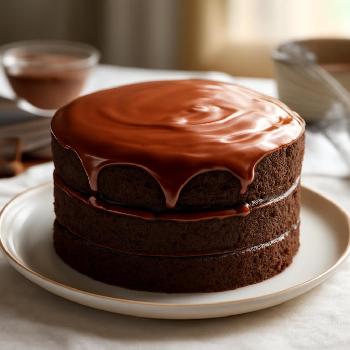 Gâteau au Chocolat Fondant à Étages : L'Élégance Gourmande