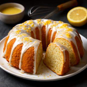 Gâteau Bundt au Citron et aux Graines de Pavot : Un Délice Acidulé