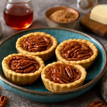 Mini-Tartes Érable et Noix de Pécan Individuelles