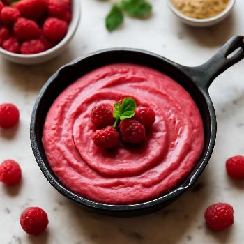Mousse Légère à la Framboise Sans Sucre Ajouté