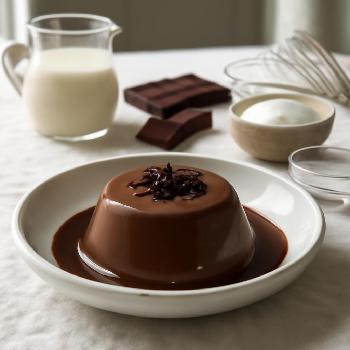 Panna Cotta au Chocolat
