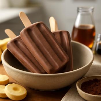 Popsicles Crémeux Chocolat-Banane