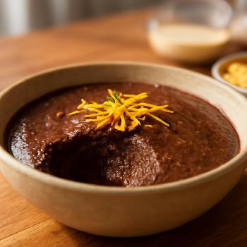 Pudding au Chocolat et à l'Orange à la Casserole