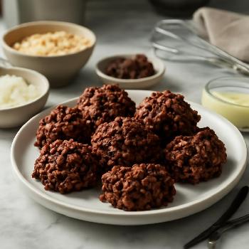 Rochers Coco Sans Cuisson Chocolat Avoine