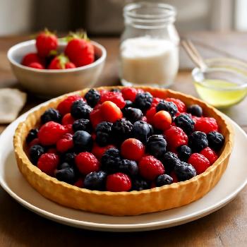 Tarte aux Baies Mélangées : Un Délice Fruité Fait Maison