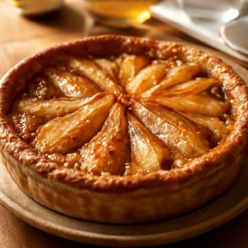 Tarte aux Poires et Gingembre à la Médiévale