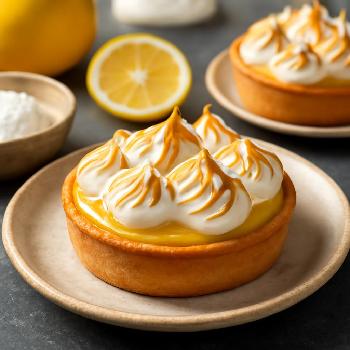 Tartelettes au Citron Meringuées Faciles et Délicieuses
