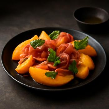 Assiette Melon et Prosciutto Rafraîchissante