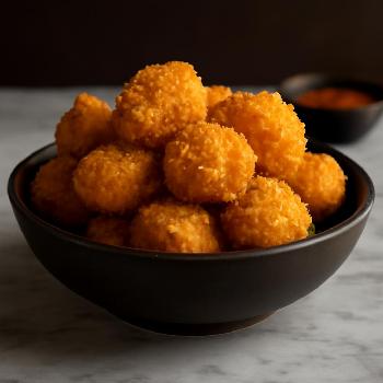 Bouchées de Cheddar Frites Croustillantes