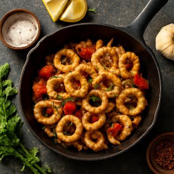 Calamars Frits Croustillants à la Méditerranéenne