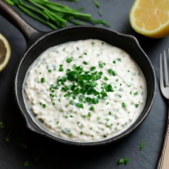 Dip au Fromage Frais et Ciboulette Facile