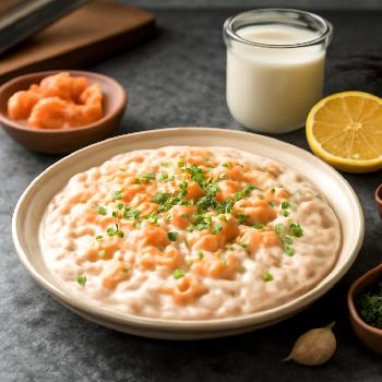 Dip crémeux aux crevettes et citron