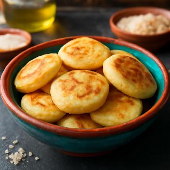 Mini-Arepas colombiennes au fromage (Arepitas de Queso)