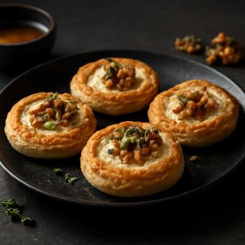 Mini Tartelettes Chèvre Miel et Noix