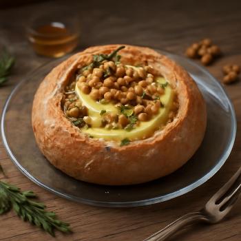 Pain Farcie au Brie et aux Noix