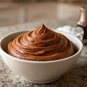 Crème Fouettée au Chocolat Facile