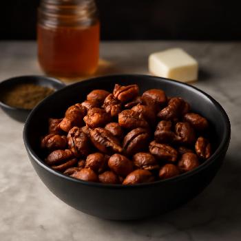 Noix Grillées au Miel et Épices pour Crêpes et Gaufres
