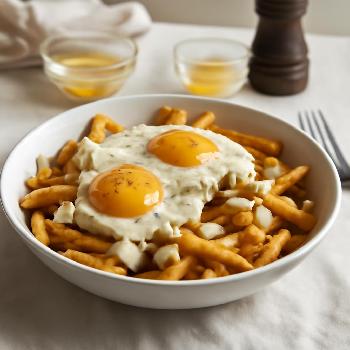 Poutine Déjeuner aux Oeufs