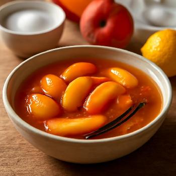 Sirop de Pêche Maison